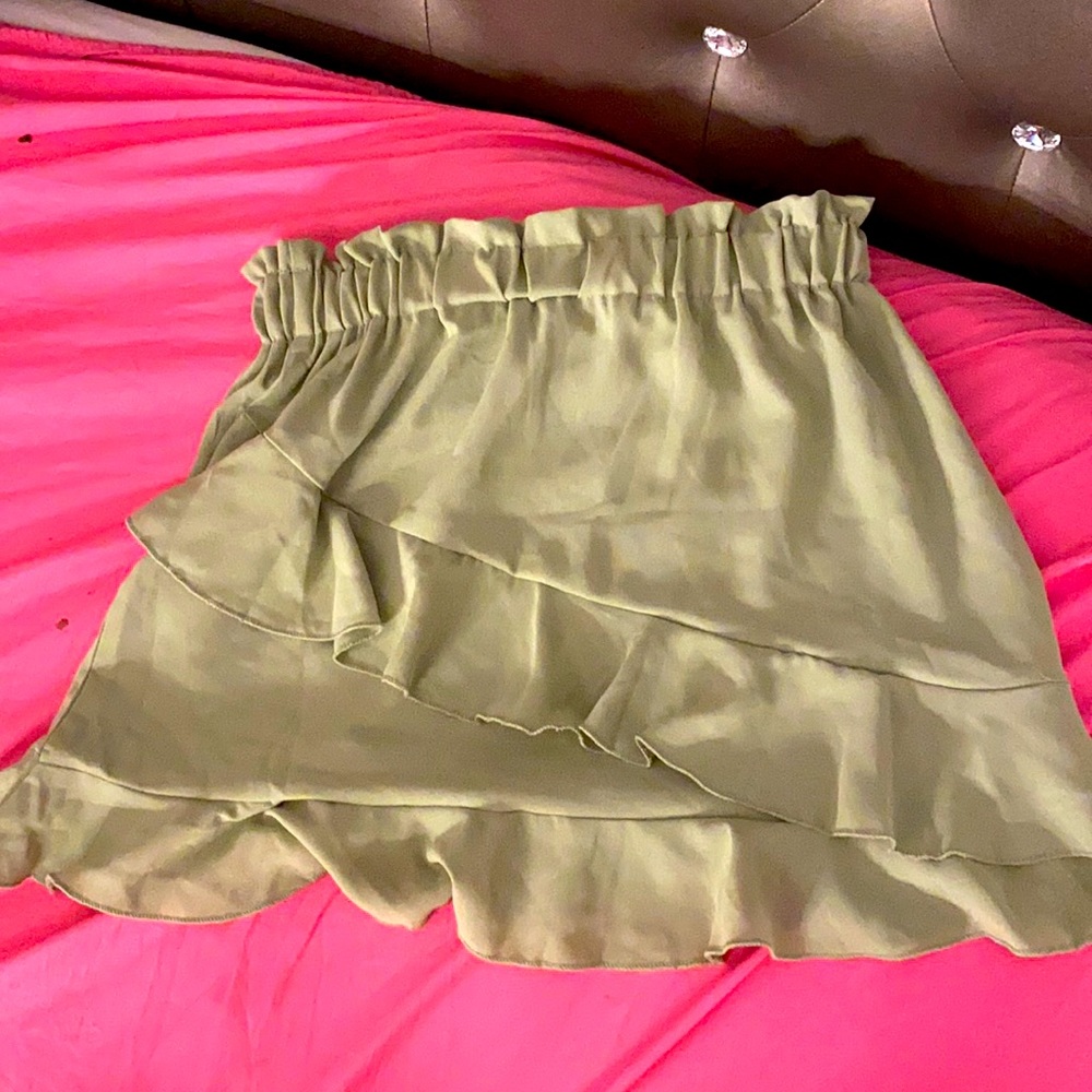Cute lime green skirt